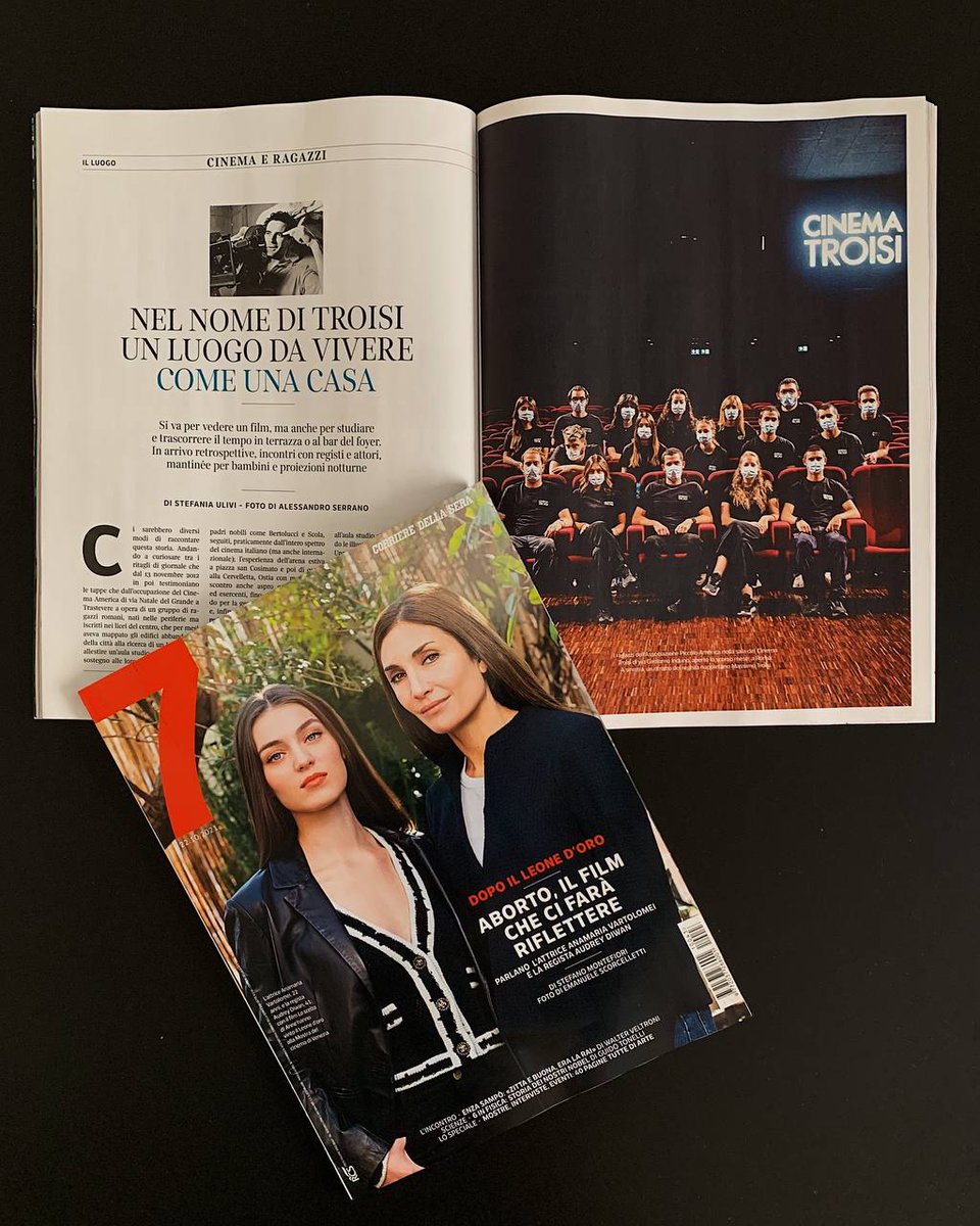 Siamo molto orgogliosi di poter condividere con tutti voi questo bellissimo racconto di <a href="/Sulivi/">Stefania Ulivi</a> sulla nostra nuova avventura, titolato "Cinema Troisi. Un luogo da vivere come una casa”. L'articolo è uscito oggi sulle pagine di <a href="/7Corriere/">7 Corriere</a> 📰