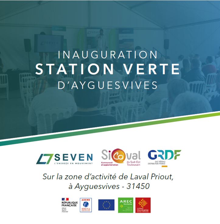 MantonLuc's tweet photo. 1ère station publique #GNC à Ayguesvives @sicoval31 @HauteGaronne @Occitanie .
@SevenEnergiesFr  ouvre 1 station #GNV  #bioGNV raccordée au réseau @GRDF , qui complète le maillage de @TlseMetropole  : 
UNE REPONSE APPROPRIEE AUX ENJEUX  QUALITE/AIR #crit'air 1 #ZFE https://t.co/HwgS4E4OJL