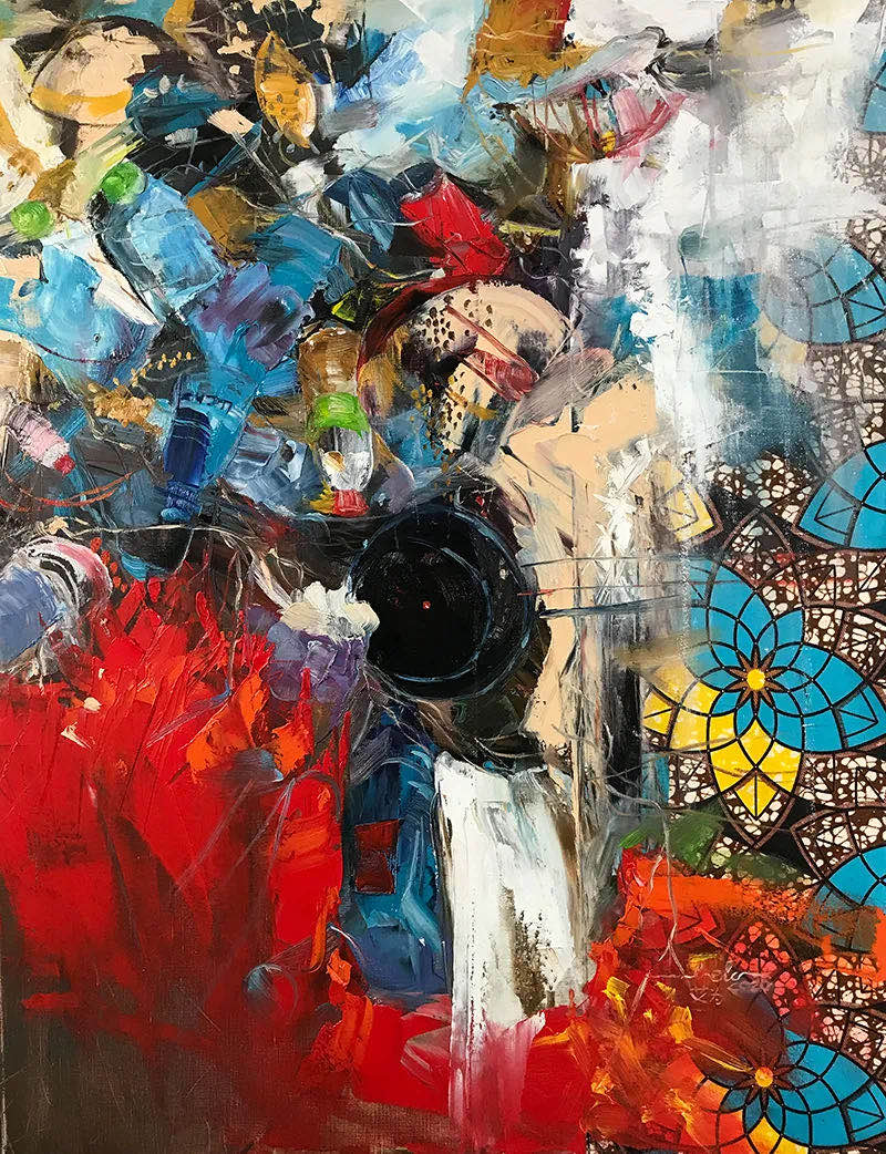 CAAofficialEN's tweet photo. Works by two overseas students at #CAA, Hervé Mbelo and Munchaeeun, were selected for the 2021 Graduates Art Fair, from among 5,058 applicants. Zhu Jing, the Chinese Ambassador to the Democratic Republic of the Congo, tweeted to congratulate Hervé Mbelo. #Art #University #IntlCAA https://t.co/XUXtXJq9a7