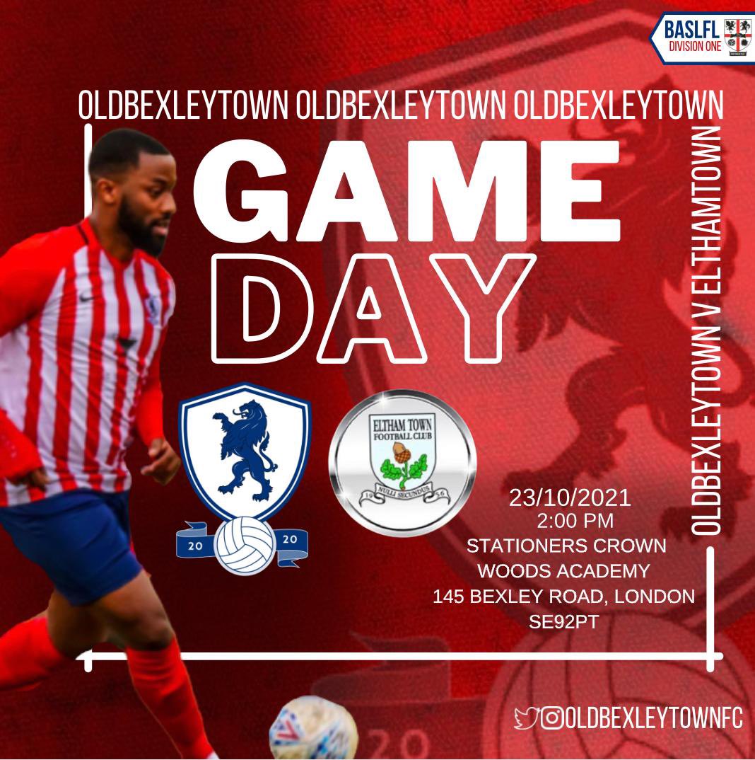 We return to our home ground for a <a href="/BASLFL/">B&SL Football league</a> game vs <a href="/ElthamTownFirst/">Eltham Town FC</a> where we will be looking to pick up our form #OBTFC