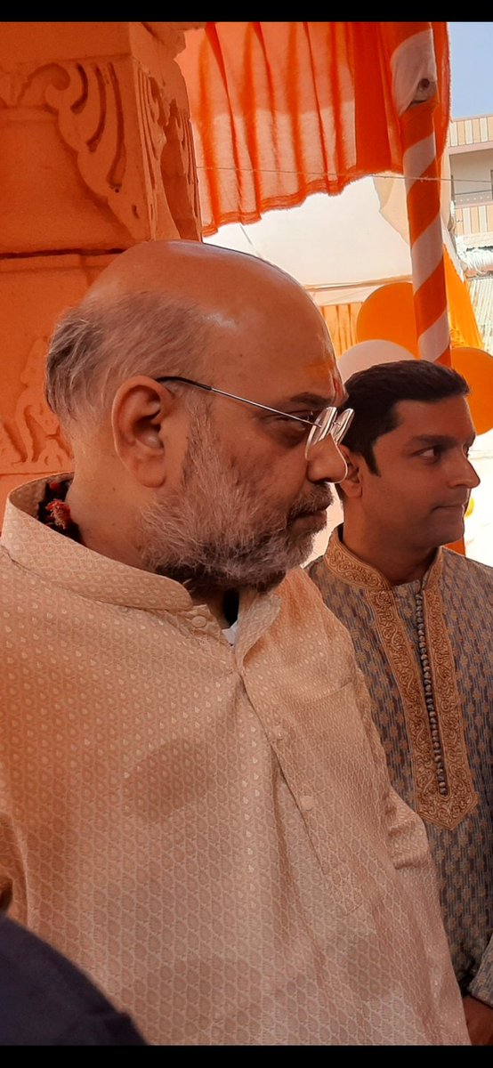 UM_Trivedi's tweet photo. Hon'ble Shri Amitbhai Shah I &amp; My family truly wish &amp; pray to Maa Bala Bauchar for Your Good Health Peace of Mind and all the Happiness in the world. May Godess Bala Bauchar Maa Bless You and Your family with Peace Progress and Prosperity. Stay Blessed Forever https://t.co/eumidW4KD8