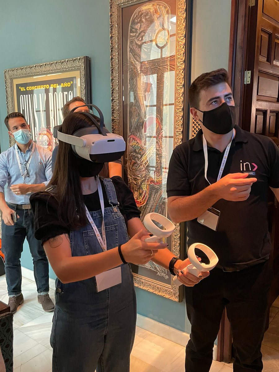 InvelonTech's tweet photo. ¡La presentación de #AuroraVR ha sido todo un éxito! 🎉
Muchos de vosotros habéis podido probar nuestro software Aurora VR, con el que inspeccionar y validar proyectos 3D de ingeniería en #RealidadVirtual.
Gracias a @ORIGENCADCAMCAE por la oportunidad. 👏 https://t.co/i3xGGeA2zA