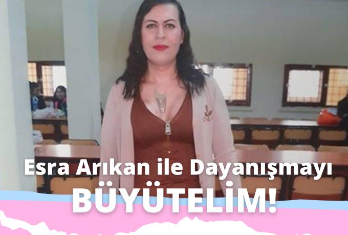 Lubunyalara yöneltilen baskı demir parmaklılar ardında da kesilmiyor. Tutsak trans kadın Esra Arıkan'ın geçimini sağlaması için ihtiyacı olan boncuklara erişimi engelleniyor. Cezaevindeki arkadaşlarımıza ses verip dayanışmayı büyütelim!