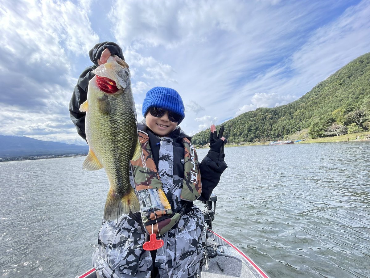 河口湖バス釣り