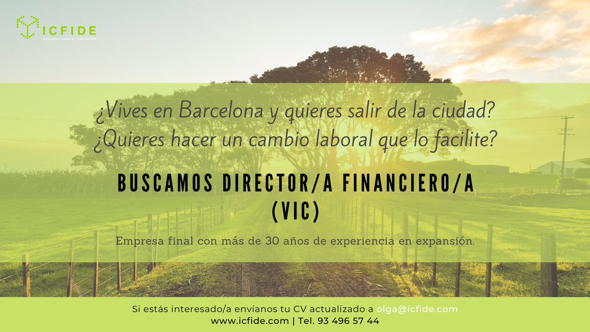 icfide's tweet image. 📢¡Contacta con nosotros!

📞  93 496 57 44
📱   618 95 34 23
📩 olga@icfide.com

#directorfinanciero #CFO #Vic #Contabilidad #Finanzas #ofertalaboral #trabajo #laboral #oportunidadlaboral #empleo