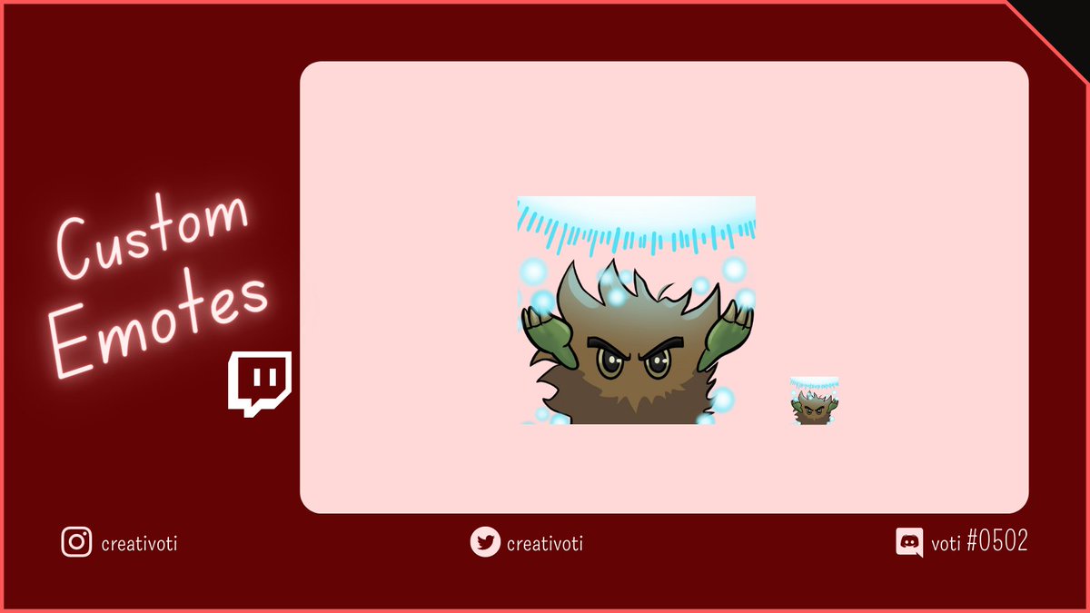 creativoti's tweet photo. Ein Kuriboh Emote für https://t.co/6xQ5UcRgES <3

#emojiart #Emote #emotes #emoteartist #twitch #twitchemotes #TwitchEmoteArtist #ArtistOnTwitter  #art #genkidama #koriboh #creativoti https://t.co/O3UzspxxgP