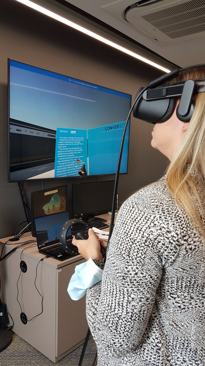 cwicconvert's tweet photo. and Kelly using our VBEEE software to build a house! Virtually of course https://t.co/UfQ0c71cbv