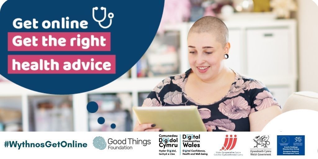 🤔 #DidYouKnow 🏥 We work with all 7 health boards in Wales, providing practical training for clinical staff and other health professionals to develop their digital skills. Find out more about our work in health and care here: buff.ly/2HnjmhO #GetOnlineWeek