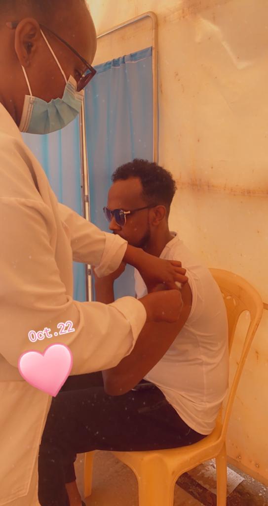 SiyadOska's tweet photo. Safety starts with us.
Had my second Corona vaccine shot.

Jumaa Mubarak watu wangu.
#Mungumbele
#CBD1 2022 https://t.co/ghVyhKsn1K