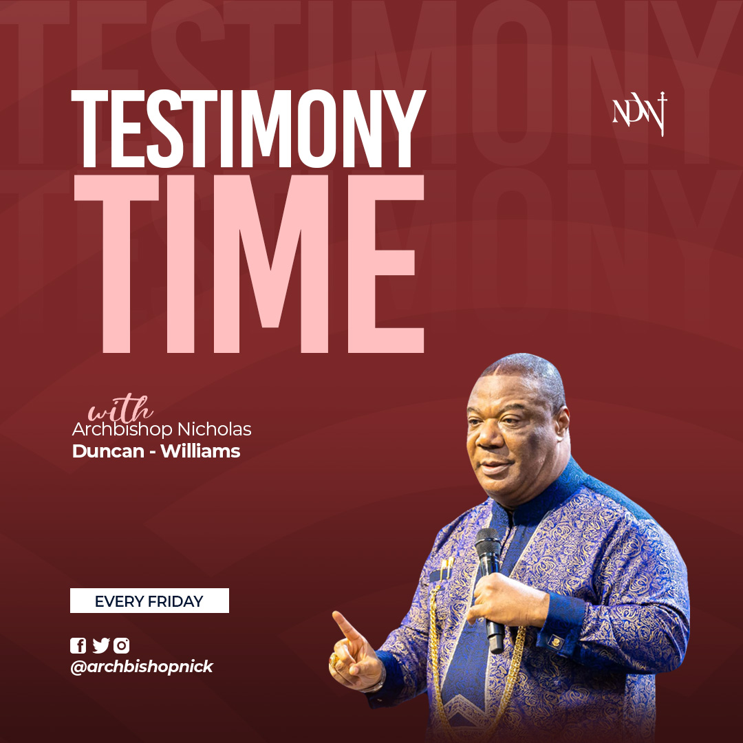 ArchbishopNick's tweet photo. To be alive is enough motivation to give thanks. Join me to express our gratitude by commenting on what He has done.
Remember, your testimony is a pointer to someone’s breakthrough.
#ArchbishopNick #ABNickTestimonies #DailyBenefits #MyTestimony #100DaysPrayer #FridayTestimony https://t.co/arBckDE6PS