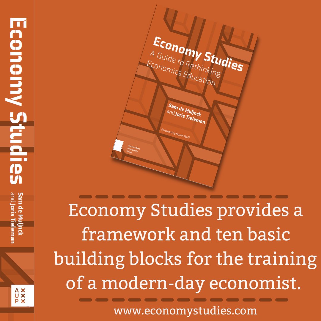 Economy Studies is launching and you can be there on October 28th! Live in Utrecht or join online, either way, sign up right here: economystudies.com 
#economics #education #university #economystudies #rethinkecon