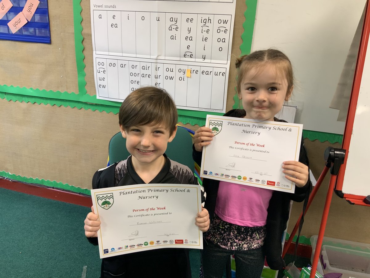 Plant_MrsChad's tweet photo. @CookChadwick1 Congratulations to Roman and Ella - our pupils of the week and to Myla our Science ambassador.😀 https://t.co/vQrAztpGBd