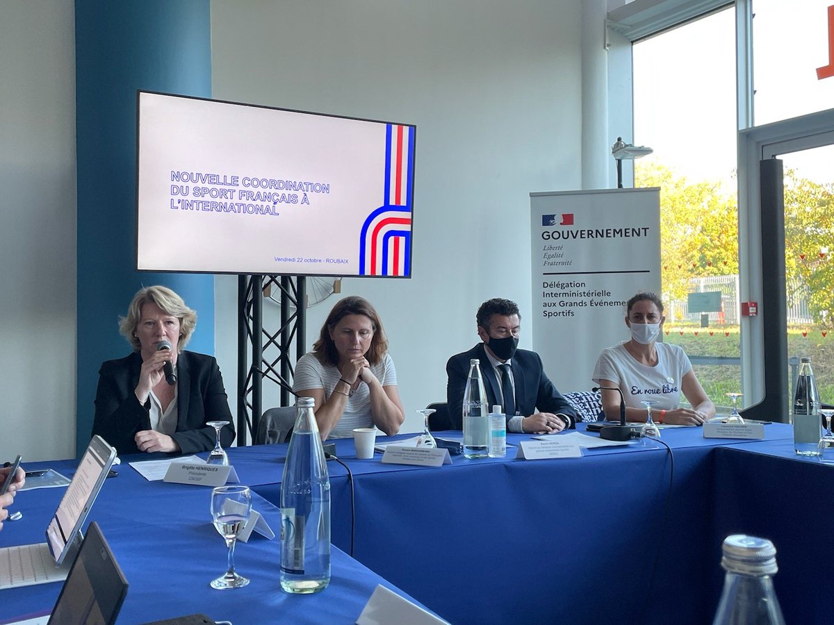 A l'occasion du lancement du #CFSI, <a href="/BrigitHenriques/">Henriques</a> a présenté les deux piliers de la nouvelle stratégie internationale du #CNOSF : positionner l'institution comme un acteur incontournable du mouvement sportif international &amp; rendre plus influentes les fédérations françaises.