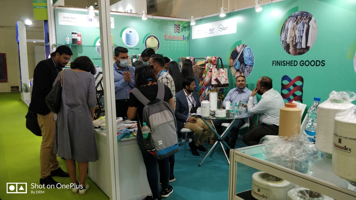 colossus_tex's tweet photo. Day 2 at Yarnex.
Visit our stall no. A5/6 from 10-19 hrs in Yarnex exhibition at #PragatiMaidan from 21st to 23rd of October, 2021.
#Yarnex #YarnExporter #Delhi #Colossustex #CTYarns #Textile #TextileIndustry https://t.co/SrKgR5lK10