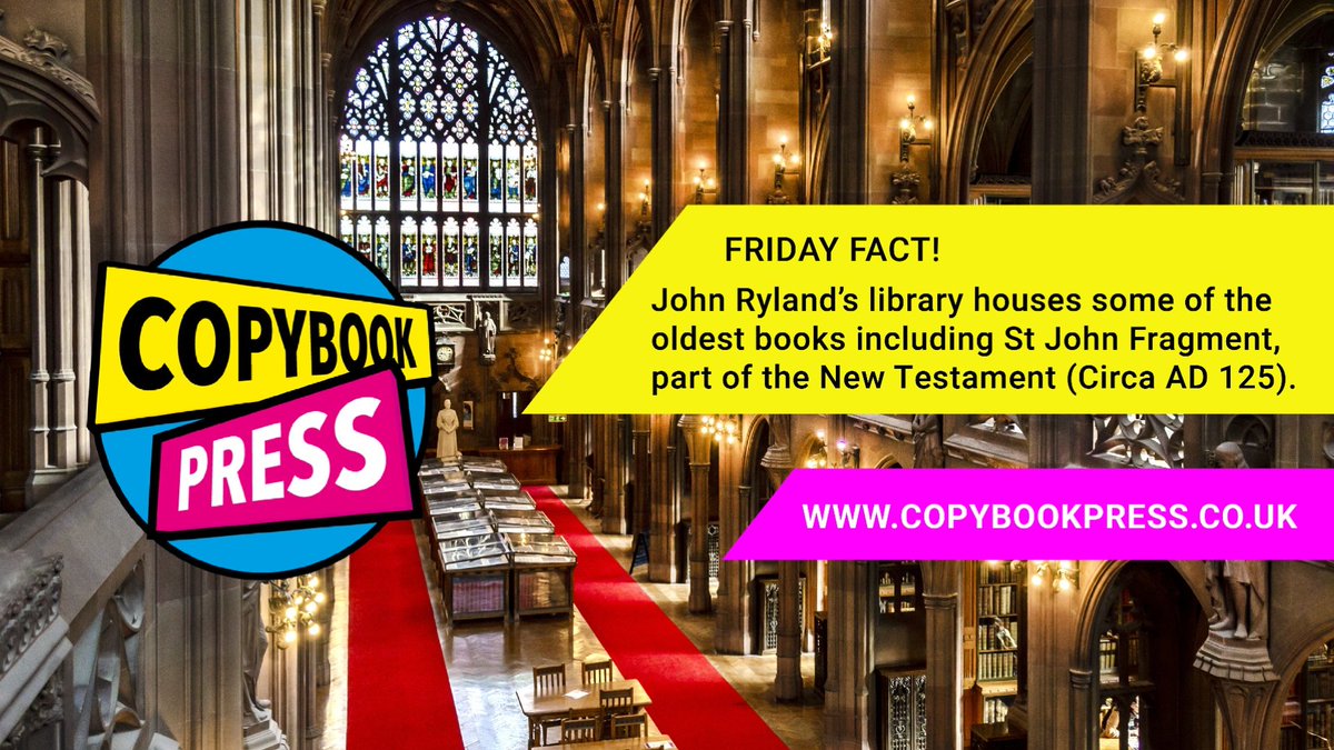 Happy Friday everyone 😀 Aren't we lucky to have such a wonderful building in our city and what a fascinating place. It's also free to visit!!
take a look: s.ripl.com/ye457b
#printing #books #ManchesterLibrary #FSC #recycle #PromotionalPrint