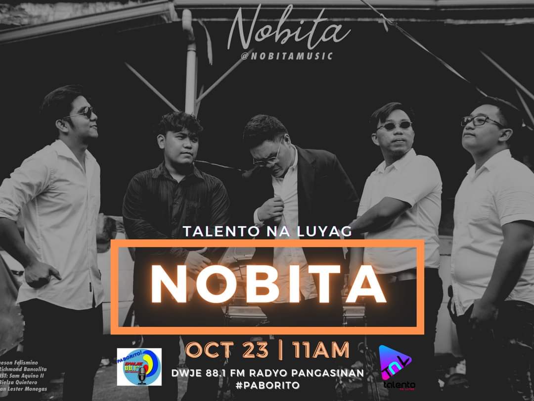 IndieTVph's tweet photo. TALENTO NA LIVE with @nobitamusicph

Listen and internalize songs perfect for your 'someone' with NOBITA 'coz para sa kanila Ikaw Lang at Di Na Mag-iisa ang puso mong nilalamig na. 

NOBITAtaktakan tayo bukas, 11AM @ @DWJE

#nobitamusicph
#TalentoNaLuyag
#supportlocal
#paborito https://t.co/VTjRNvd2cJ