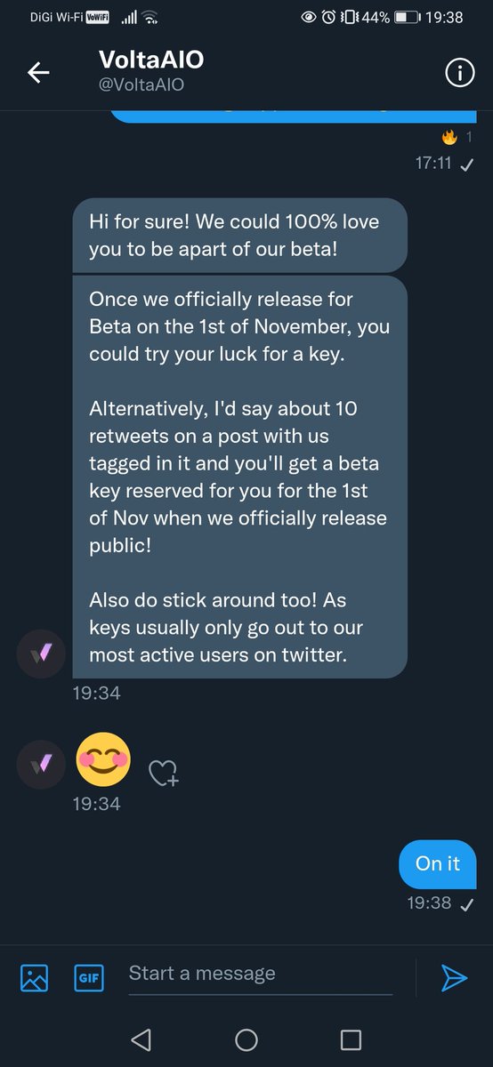 Sup fam! Need help with the retweets please. Much appreciated! 😁🍻 And also do check them out @VoltaAIO 🔥