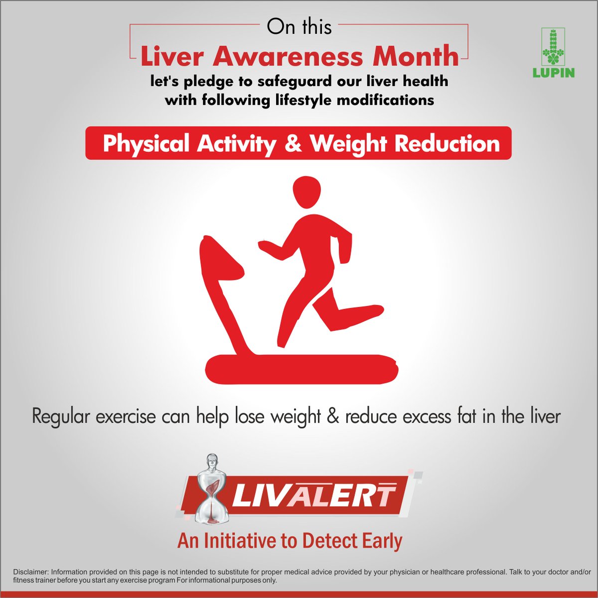 LupinIndia's tweet image. This #LiverAwarenessMonth, Lupin is with you in caring for your liver. 

There are good practices you can follow in order to ensure a healthy lifestyle, and a healthy Liver. 
So let us spread this awareness together so we can all #LivAlert!