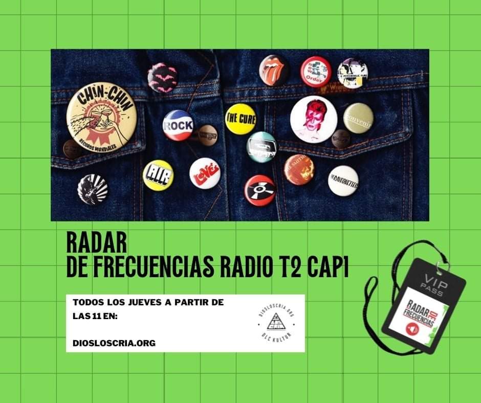 🔉Primer programa de esta nueva temporada en Diosloscriayellos. Una hora de música variada, agenda del fin de semana, entrevista PAISAJE SONORO VIII

José Gonzalez ⚡Little Simz⚡ reina republicana  ⚡ Chico Roto ⚡Verde Prato...

<a href="/Otajur/">Cormano</a>

👇👇👇👇👇👇👇
mixcloud.com/radardefrecuen…