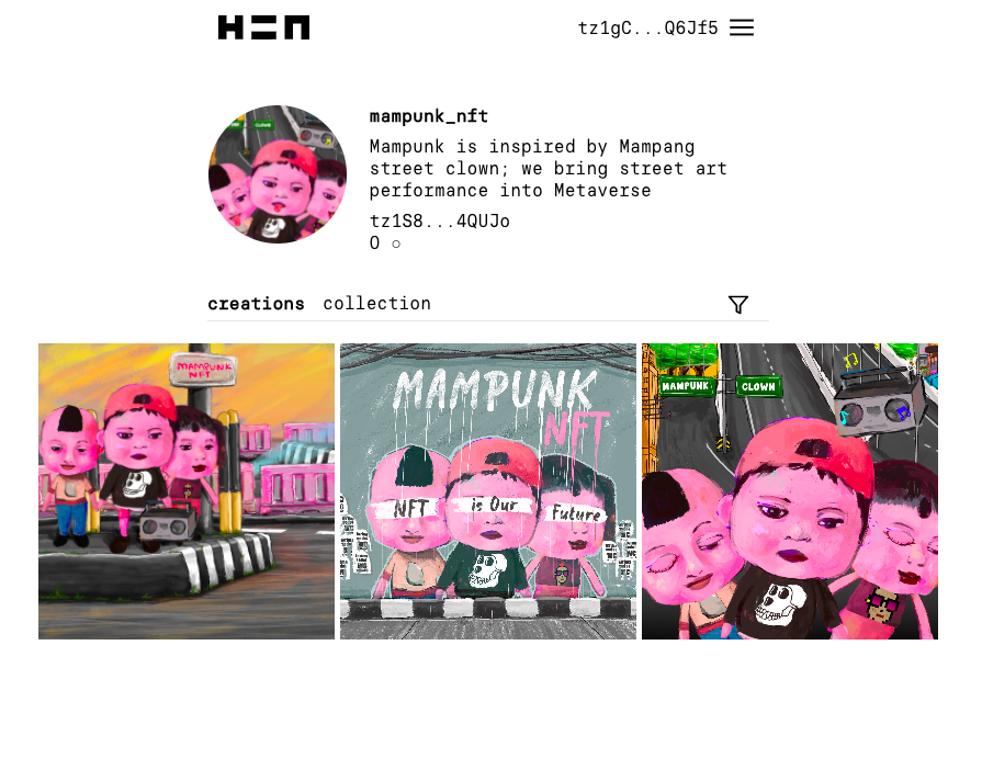 Thank you to everyone who collected my work, it's an honor for me 😀🙏

hicetnunc.xyz/mampunk_nft

<a href="/moriza/">MoDo</a>
<a href="/meccaalshamal/">M</a>
<a href="/miwakoart/">miwako☻</a>
<a href="/jambonepix/">Jambone </a>
<a href="/theoryofvision/">Gilang Nanda</a>

<a href="/idnft_/">IDNFT</a> @metarupa_nft 

#NFT #NFTs #NFTCommunity #NFTGiveaway #hicetnunc2000 #CleanNFT