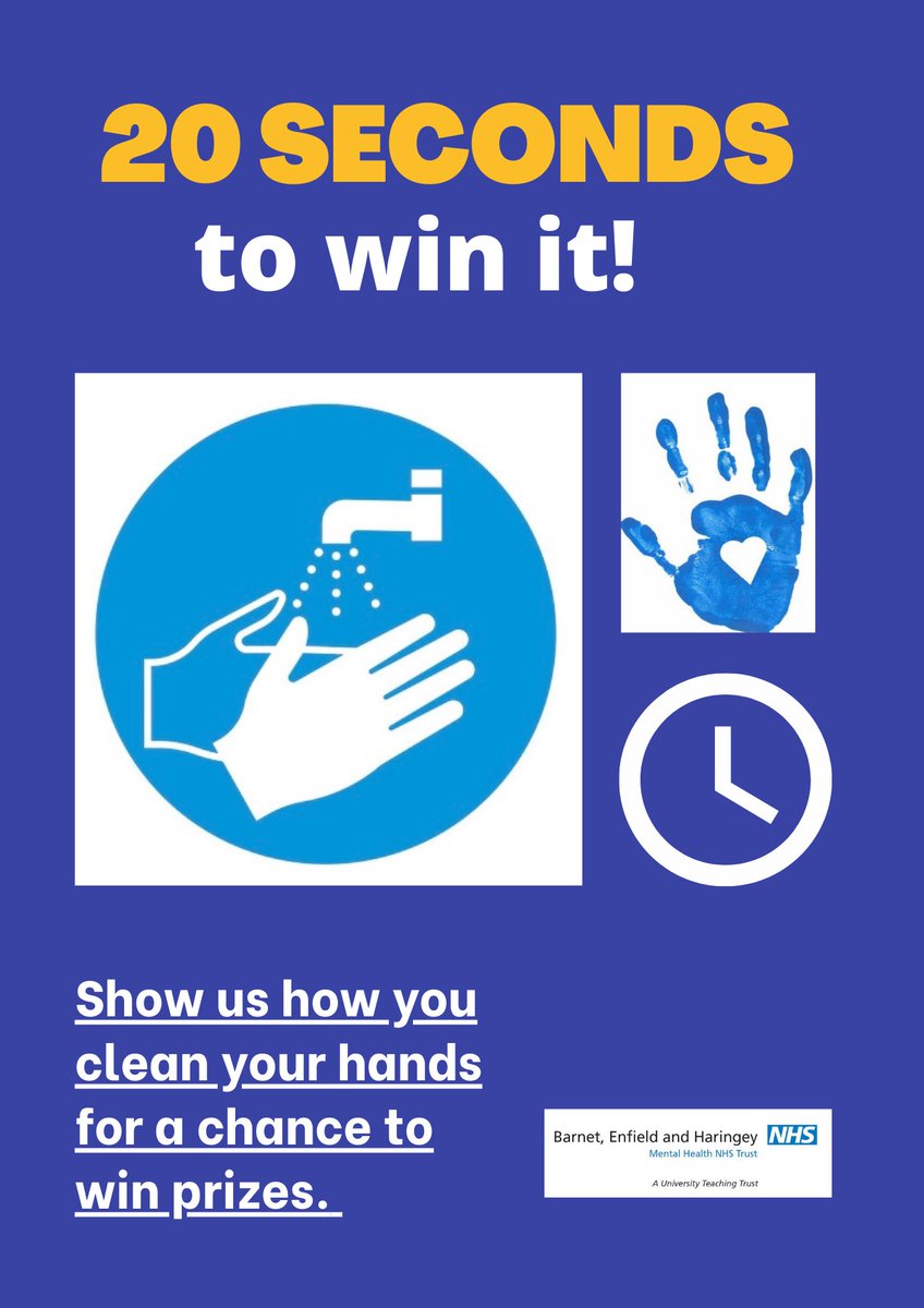 IPCTEAMBEH's tweet photo. Come join the fun @IPCTEAMBEH @BEHMHTNHS. Win prizes by simply washing your hands 🙌🏽 #20SecondsSaveLives #WashYourHands @ClareSc78348774 @drmandaluke @MarkoNotPolo15 @Safia44645777 @Annette95172828 @CSween100 @BenNLFS https://t.co/8wEQqcypMH