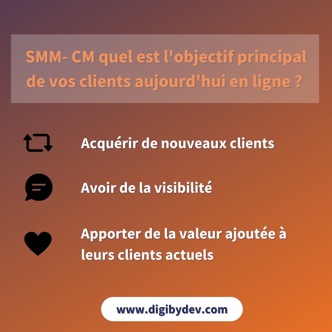 Digi_by_Dev's tweet photo. Les objectifs sont diverses en ce qui concerne les prรฉsences en ligne.
#SMM / #CM donnez nous vos avis
#Marketingdigital
#Digidev https://t.co/BoR1FmlBYd