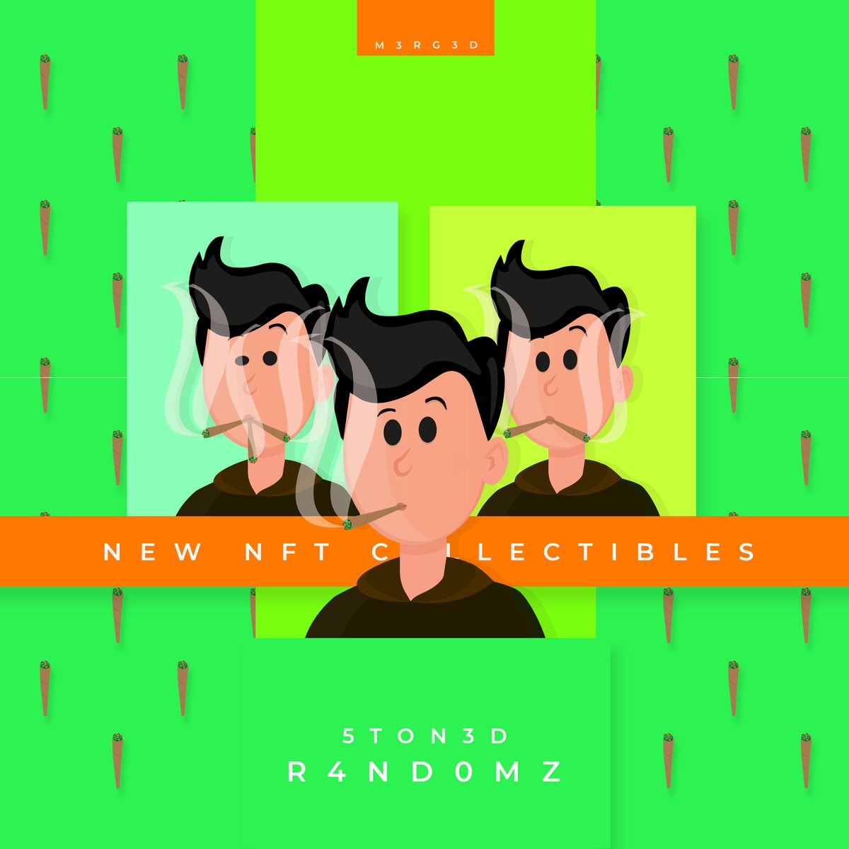 m3rg3d_nft's tweet photo. Everyday we drop fresh mints for you guys!
Introducing new members of our team 💙💙💙  R4nD0MZ #10 frisky Joshua
R4nD0MZ #11 double Joshua
R4nD0MZ #12 fatal Joshua
All available NOW on our @opensea 🌊
➡ link in bio! 🌝🌚
#NFT  #NFTs  #NFTCommunity #OpenSeaNFT #stoned #Random https://t.co/uXFsFEEPSG