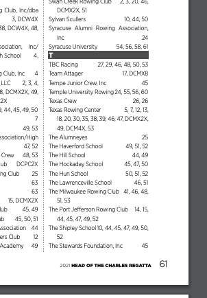HunRowing's tweet photo. The bus departed at 0600 for Boston and the Head of the Charles Regatta! 
Here is Sunday's schedule:
11:03 - EVENT 50: Women’s Youth Doubles
11:28 - EVENT 51: Men’s Youth Fours
12:19 - EVENT 52: Men’s Youth Coxed Quad
and you can watch live here: https://t.co/MF8MqknwJO https://t.co/nA6UdWK7Nv