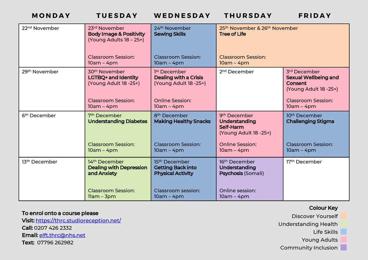 Tower Hamlets Recovery College tweet media