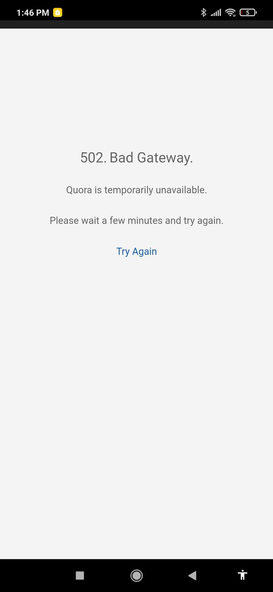 arvindsrajan's tweet photo. @Quora your app just stopped working...is ur webisite down??... just have been inaccessible. https://t.co/19EpgJzk5g