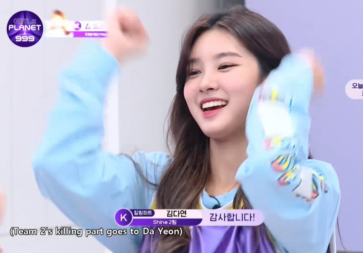 dayeoncutie's tweet photo. Dayeon killing part 
#GirlsPlanet999final https://t.co/DZAA68toTL