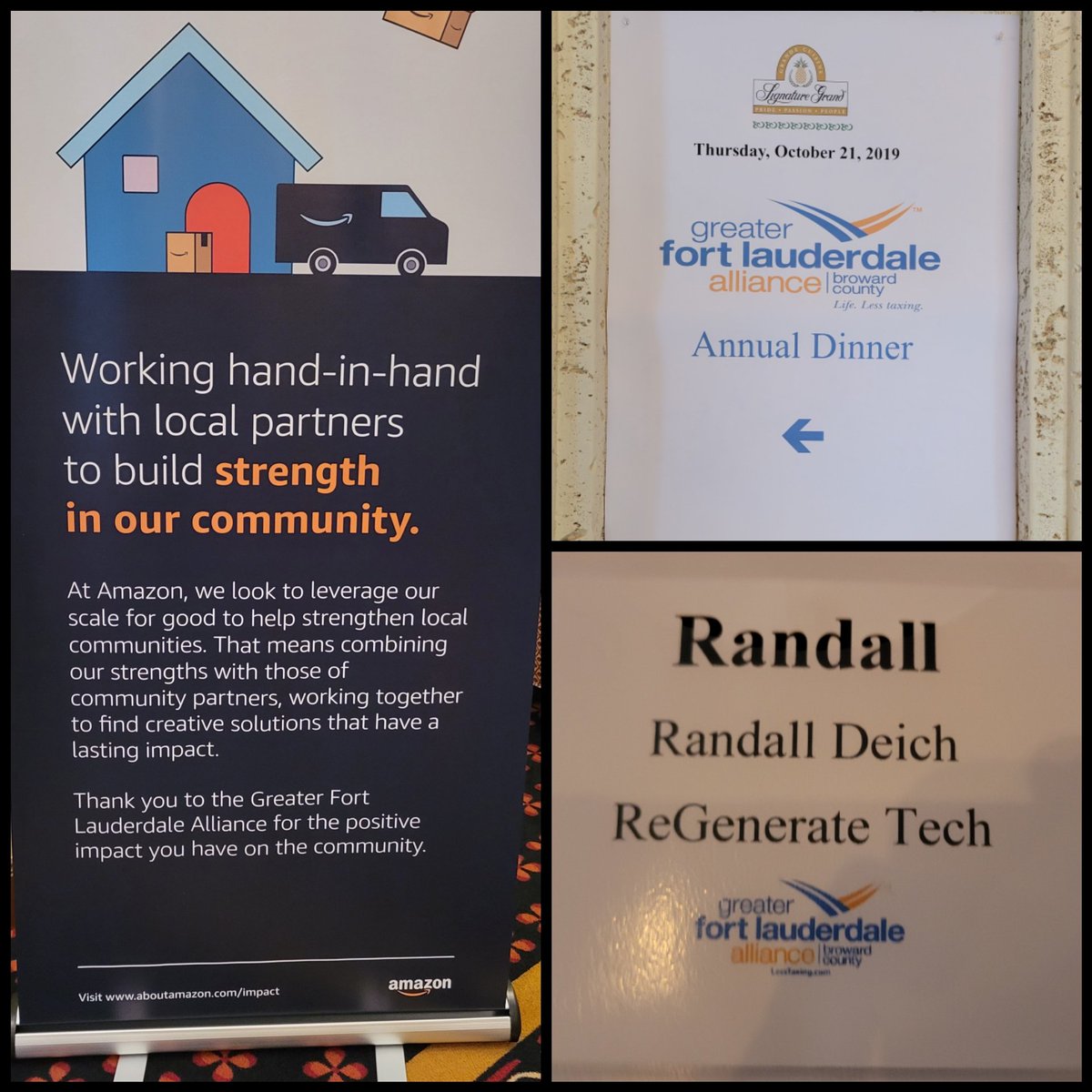 rdeich's tweet image. Amazing evening.@ReGenerateTech announced as a non profit partner with Amazon. We are developing local talent &amp;amp; reducing post secondary disconnection. Thankful to the @GFLAlliance