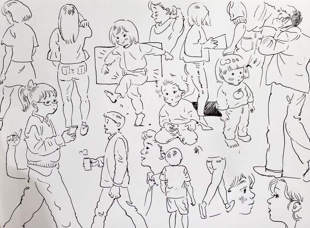 気楽にらくがきと模写 