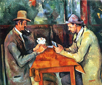 zorroplateado23's tweet photo. PAUL CÉZANNE. «Cuando el color está en su riqueza, la forma está en su plenitud». Pintor postimpresionista, considerado el padre de la pintura moderna y el más importantes del siglo XIX. Su cuadro Los jugadores de naipes. Murió 22/10/1906,Francia #Gallardo #Galipan #Monag #Falcon https://t.co/Qkzz2rlu4v