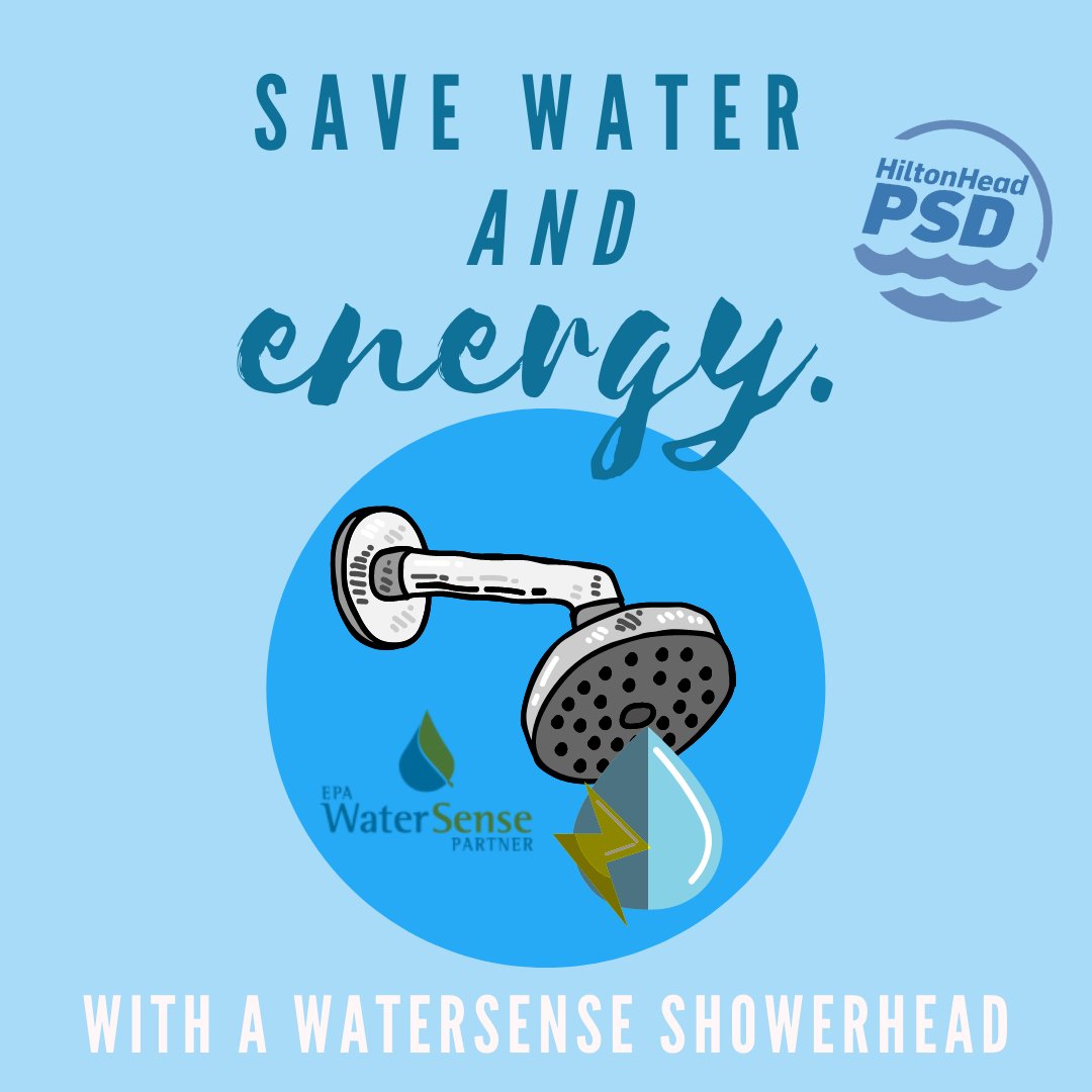 hiltonheadpsd's tweet image. Switching to a WaterSense labeled showerhead saves water
AND energy — just in time for Energy Action Month!

Go green and browse the WaterSense products at the link:
epa.gov/watersense/sho… 

#WaterSensePartner #WaterSenseLabel #GoGreen #SaveWater #SaveEnergy #EnergyActionMonth