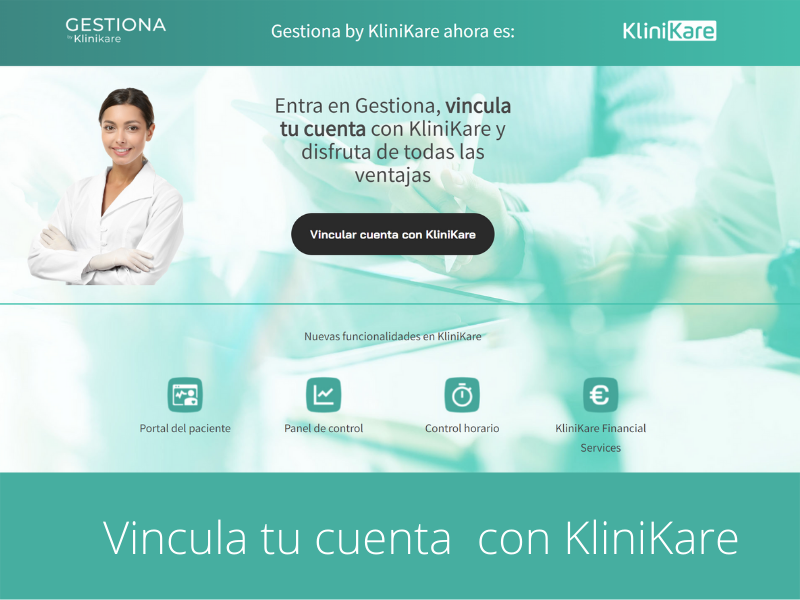 SGestiona's tweet photo. Si eres cliente de Gestiona, vincula tu cuenta con KliniKare para aprovechar todas las nuevas ventajas https://t.co/MmRPEXqrOW https://t.co/TSulW4cLGp