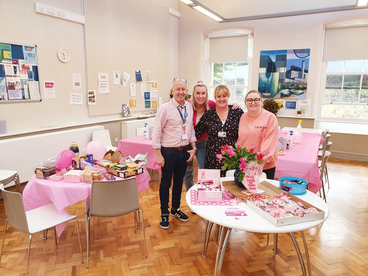 declarkee's tweet photo. Breast Cancer Awareness  Day
Fundraiser for
#BreastCancerAwarenessMonth
Thanks to @TescoIrl for their donation  #grangegormamprimarycare @HSECHODNCC @HSELive https://t.co/EZeIJpjnE2