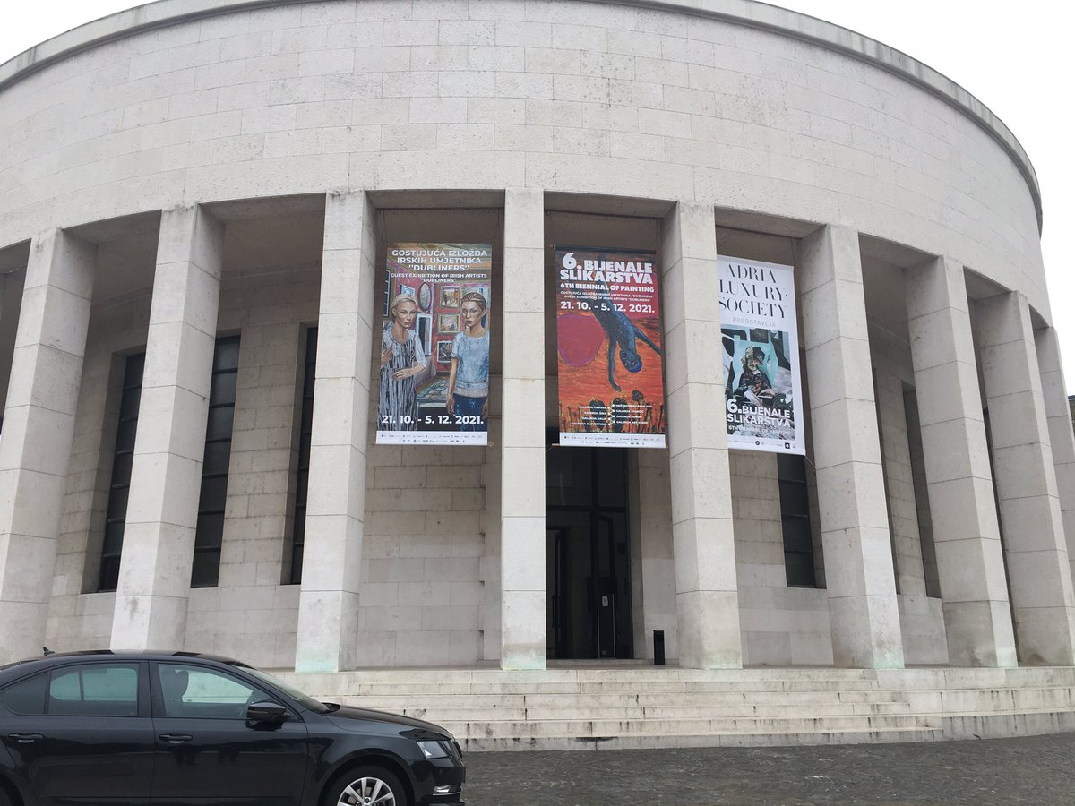 OKellyMark's tweet photo. 6th Biennial of Painting
21.10.21—05.12.21
HDLU, Meštrović Pavilion, Zagreb
DUBLINERS
Curated by
Mark Cullen &amp; Gavin Murphy

Mark O’Kelly
High-Rise 2021

@pallas.projects.studios @hdlu_hr https://t.co/Uieel1Axjh