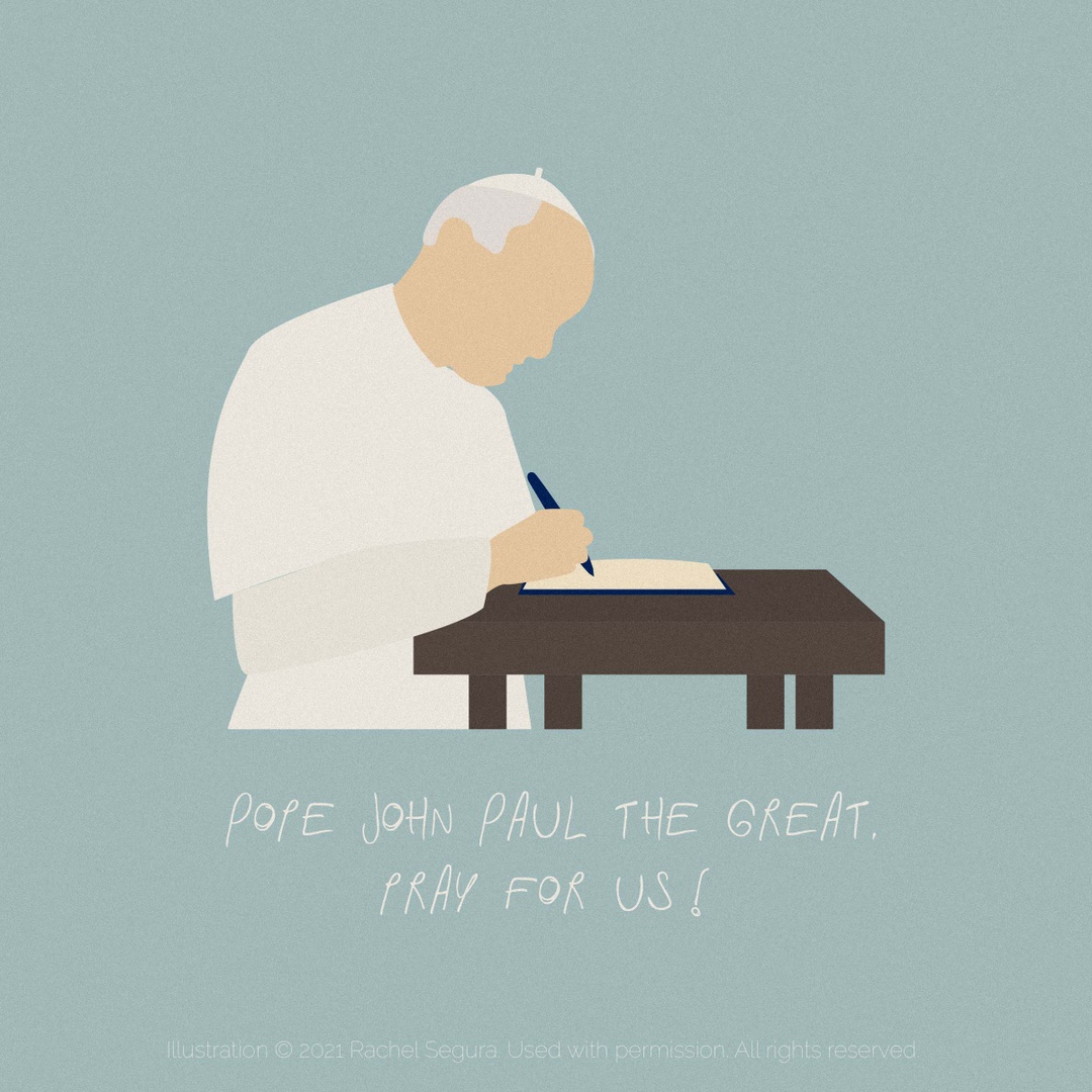 usccbprolife's tweet photo. On this exciting feast day, we invite you to dive deeper into Pope Saint John Paul II's encyclical, Evangelium Vitae. Check out our deep dive into this powerful guide, filled with scriptural reflections, prayers, and discussion questions.
https://t.co/bph2eDMLcW https://t.co/VEauKImkcb