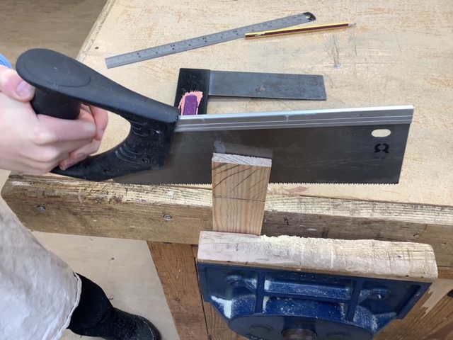 SouthCravenSch's tweet photo. Our Design and Technology Club members have been working on making a timber frame! The final product will house a laser cut mirror. Students are building experience and skills using a range of workshop tools and measuring devices. #ExploreDesignCreate https://t.co/Y6jl3QhOiY
