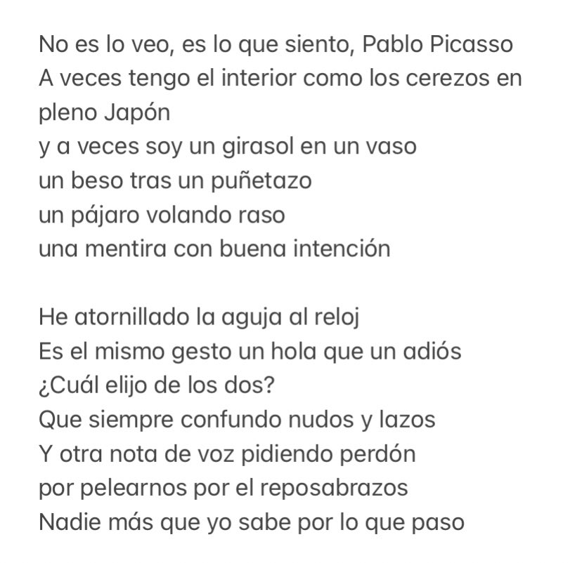 Has cambiado