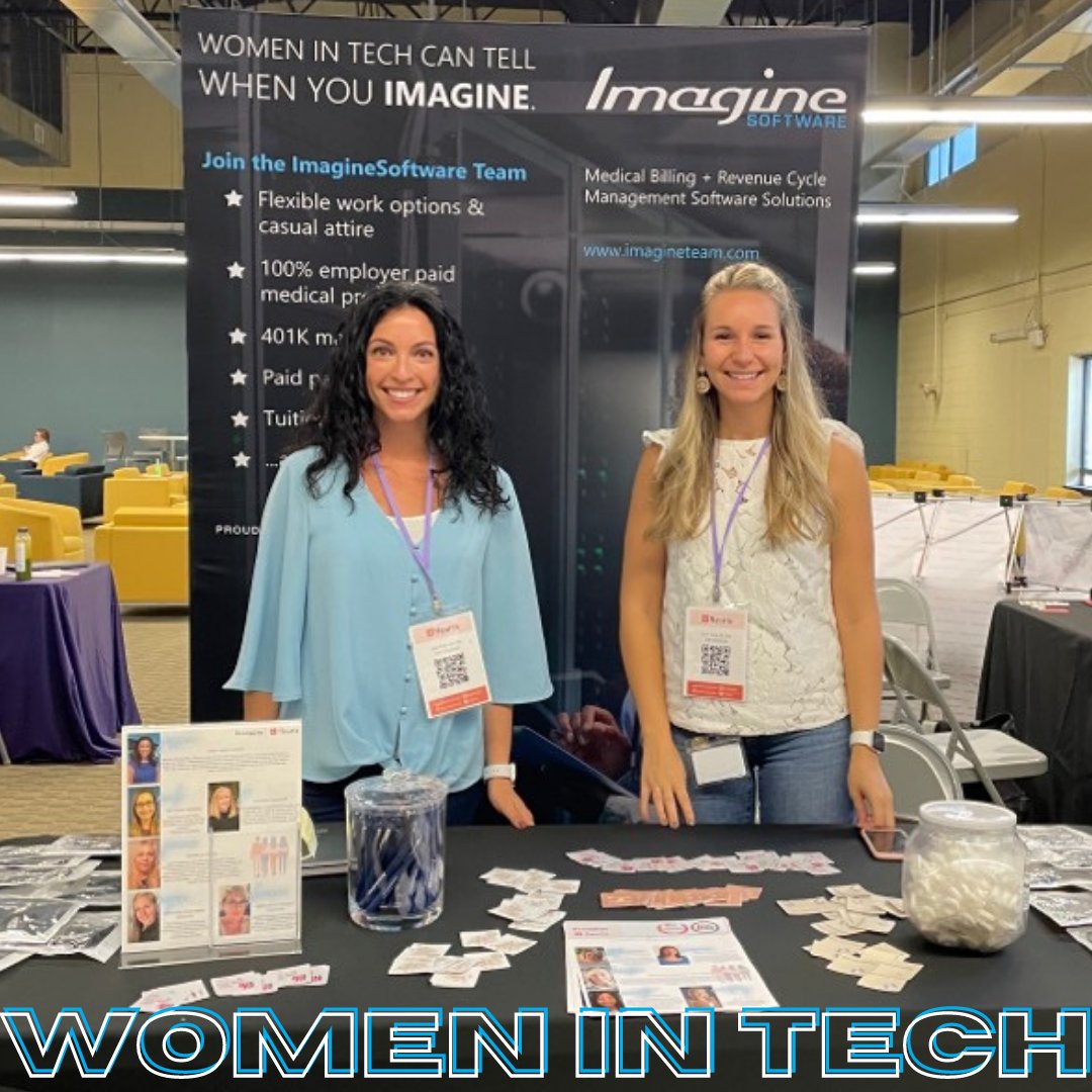 ImagineTeam's tweet photo. #WomenInTech can tell #whenyouimagine... We're honored to sponsor the @FleurixConf - inspiring & increasing the # of women pursuing tech-related careers! Learn more about our open positions here: https://t.co/wsuvFciUeB #imaginesoftware #imaginefam #fleurixconf #womenofimagine https://t.co/VONjnyPR5Z