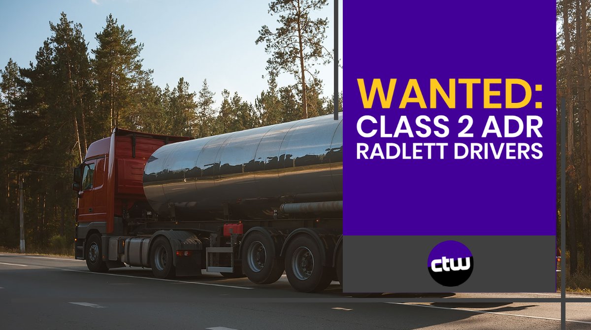 CTWRecruitment's tweet photo. Our expanding company is looking for Class 2 ADR Radelett Drivers. These roles are available immediately and training is provided on-site.
π Inspect vehicles
π· From Β£12.50
πΌ Ongoing work
Apply here π
π https://t.co/Q2Ln4l9ELy
#class2drivers #ukjobs https://t.co/H4sIiwh4i9