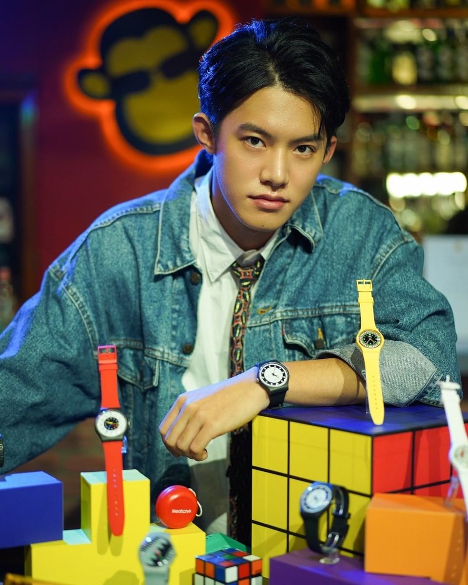 jntwfc's tweet photo. swatch_tw－模特兒

成熟復古的豪豪看🥰
swatch的手錶真的很百搭👍

Cr:swatch_tw https://t.co/O50mFkd6ET