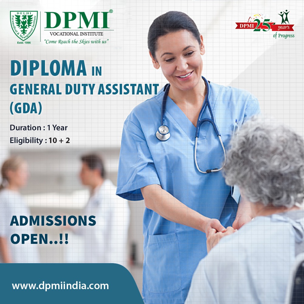 dpmi_india's tweet photo. Apply for General Duty Assistant (GDA) from DPMI, Delhi Paramedical & Management Institute.
Know More! Visit: https://t.co/zMN0NWVUnT
#DiplomainGeneralDutyAssistant #MedicalNursingAssistant #ParamedicalPrograms #GDA #MedicalLabTechnician #DMLT #ParamedicalCourses https://t.co/SZZCwiQIIp