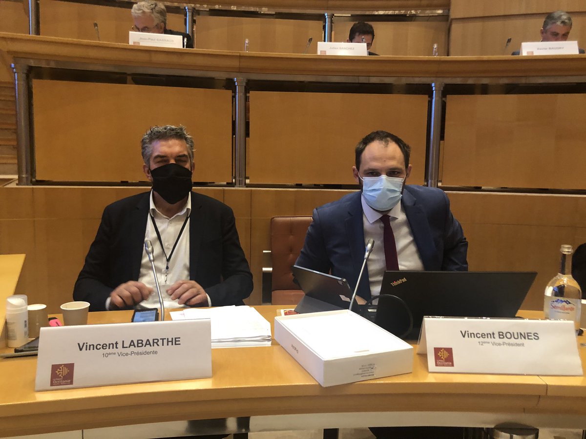 VincentLabarthe's tweet photo. 🌱La Région @Occitanie annonce en Commission, la création d’un GIP  #TRANSITION, spécifiquement dédié à l’expérimentation dans la transition agricole. 
🌾Une région innovante pour gagner le pari de la souveraineté alimentaire et de la transition agroécologique @CaroleDelga https://t.co/GjPugiS8dM