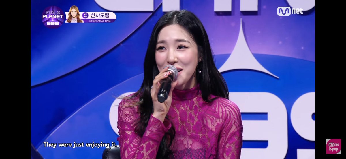 TiffanyProjects's tweet photo. #MentorTY #MasterYoung giving her final comment for Team 1, Complete Mission stage!
She never fails to appreciate how the girls did an amazing performance and how their performance touched her. https://t.co/3afjpvo5Rw
