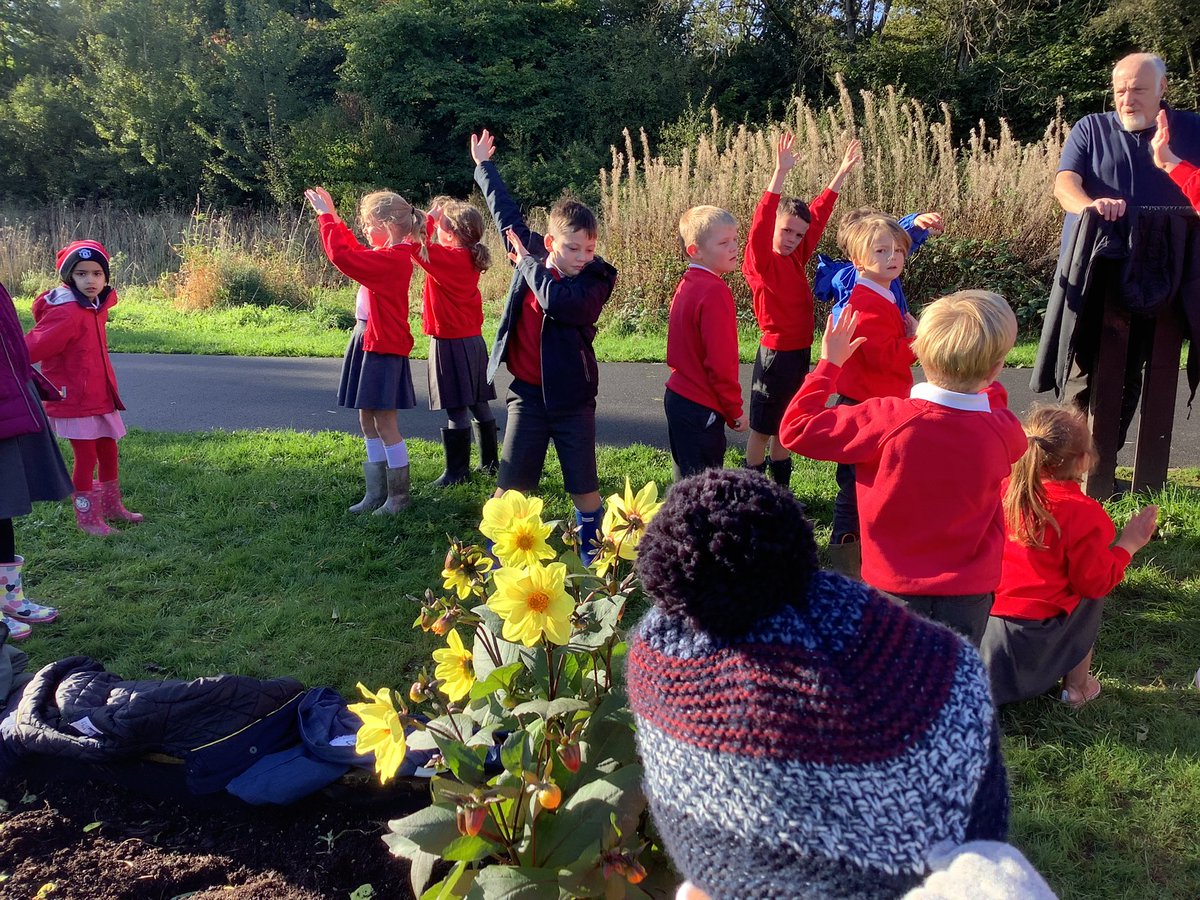 StPhilipsY5A's tweet photo. We were blessed with sunshine for our trip to the orchard and had a wonderful time exploring the environment. As always we impressed Kev with our knowledge of plants and seed dispersal. Even a lady bee made an appearance.
#teamstphilips #StPhilipsScienceY3 https://t.co/ipZEa3OJuy