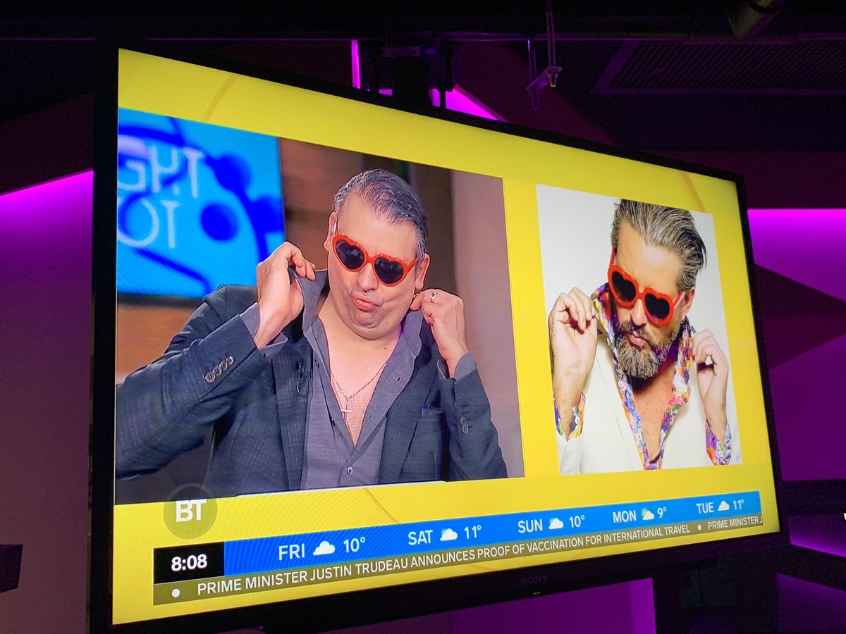 rozweston's tweet photo. Yo! @breakfasttv @Sid_Seixeiro @devobrown @CityMelanie y’all are just the best. #MoreChest https://t.co/0tjwvS53ev
