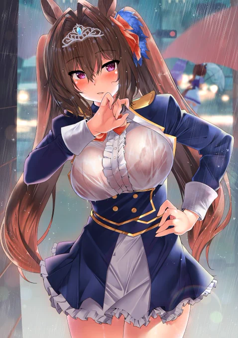 濡れダスカ
#ウマ娘 